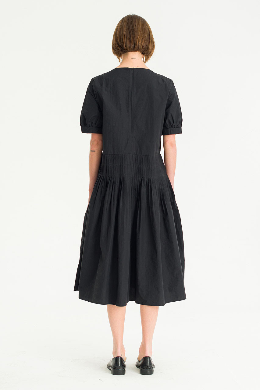 Mireille Tuck Dress, Black