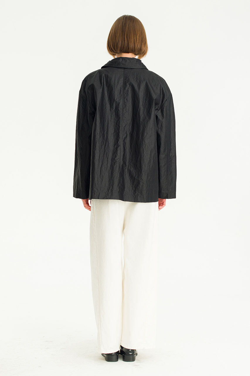 Marais Coated Jacket, Black