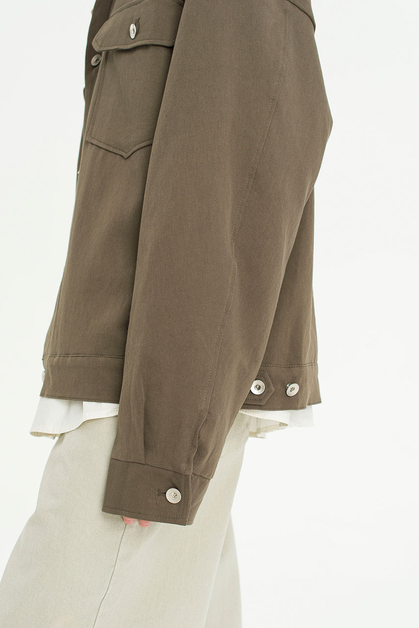 ジャケット・アウター KOOI  \"CUT OFF POCKET COAT\" ジャケット・アウター KOOI 