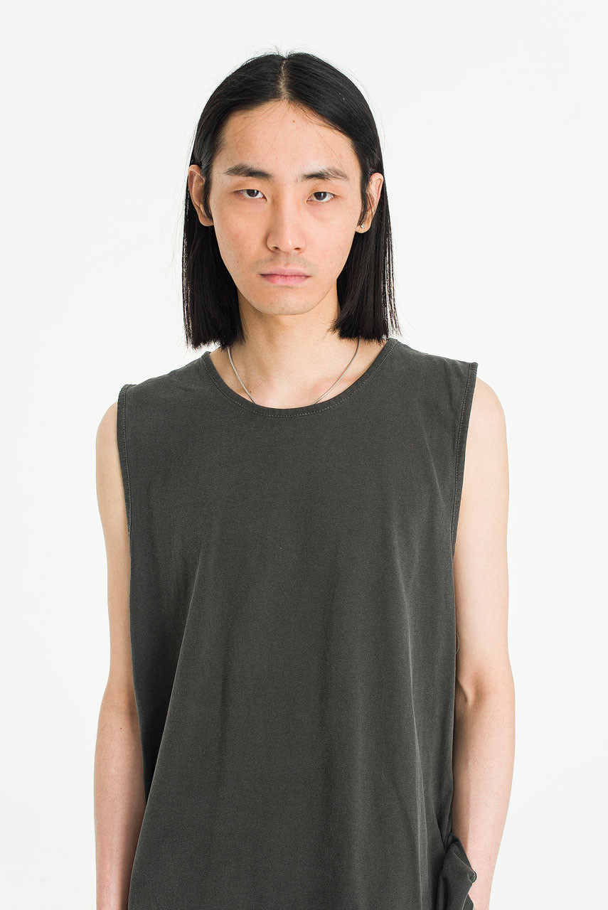 Menswear | Pigment Tank Top, Black