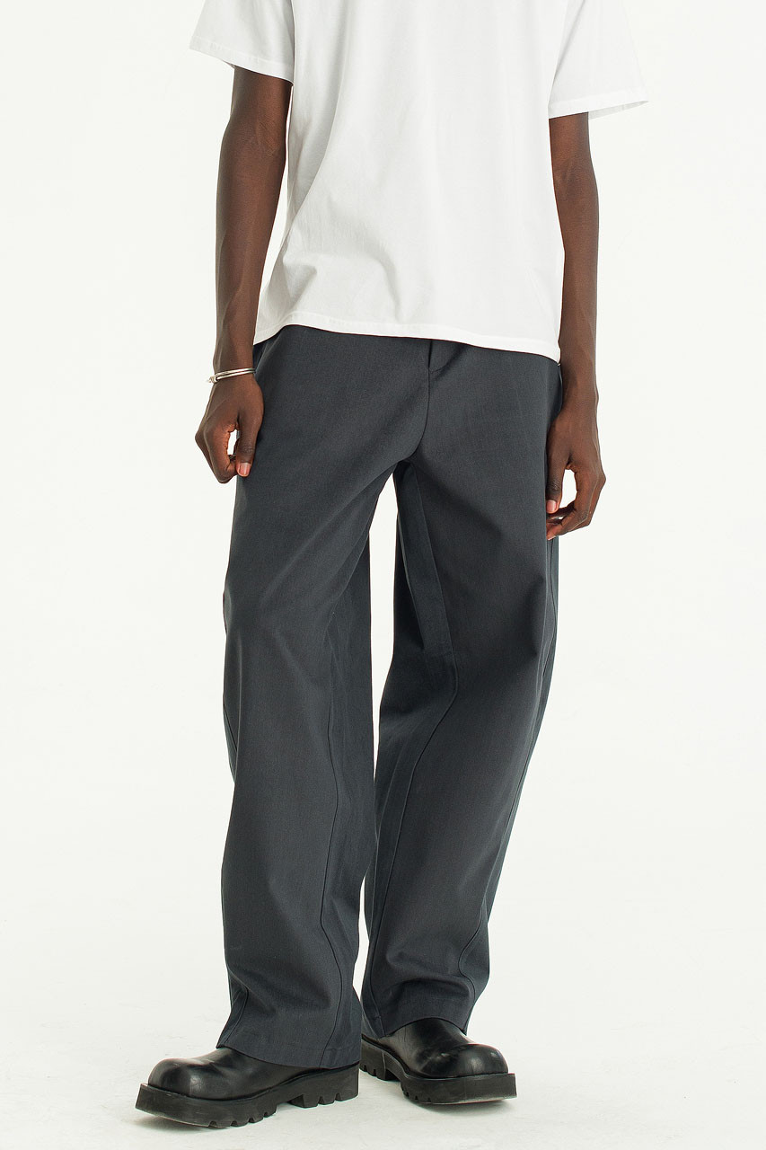 Menswear | Panel Chinos, Charcoal