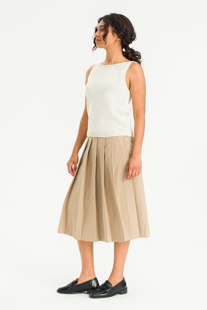 Summer Knit Cami, Ivory