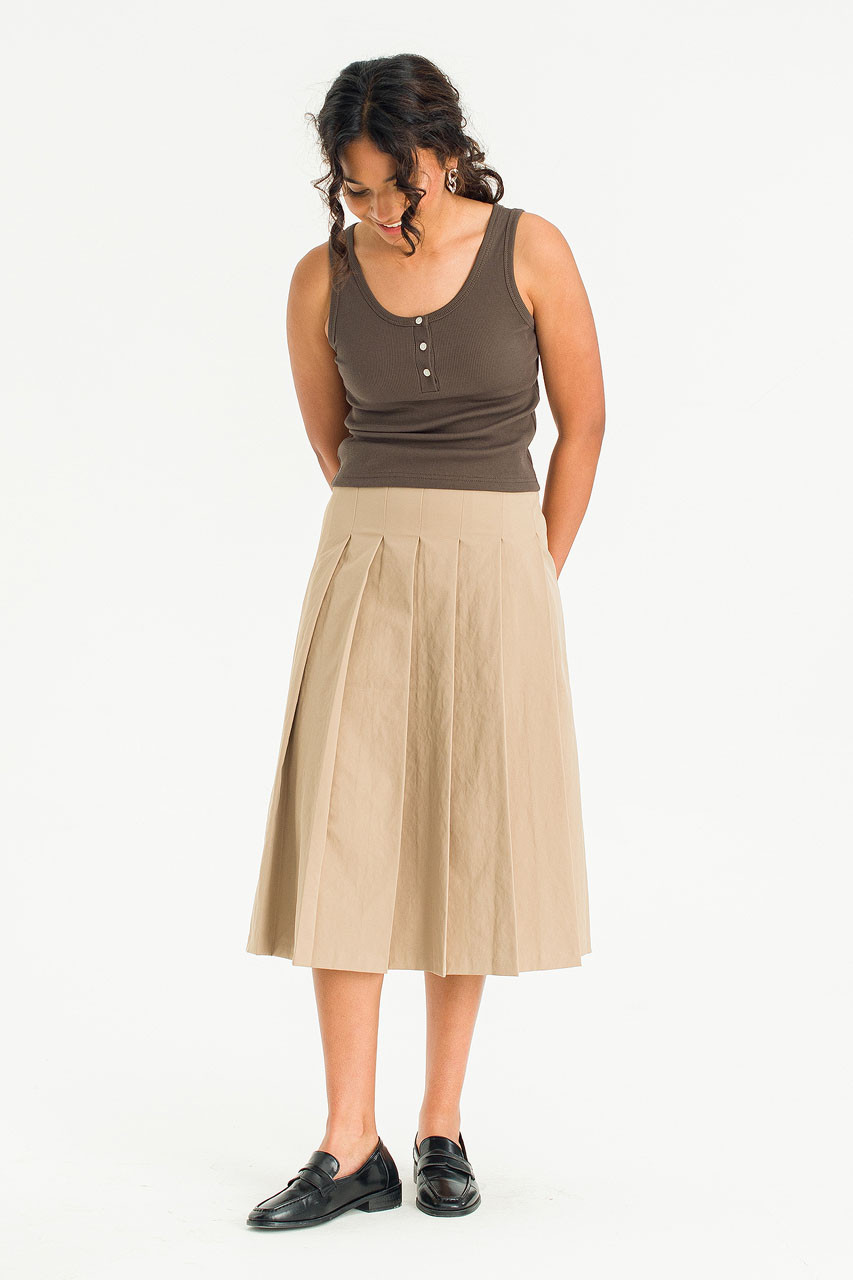 Bibiy. ODETTE BOA PLEATED SKIRT サイズS 中古・古着通販】Bibiy. (ビビィ) ODETTE PLEATED SKIRT