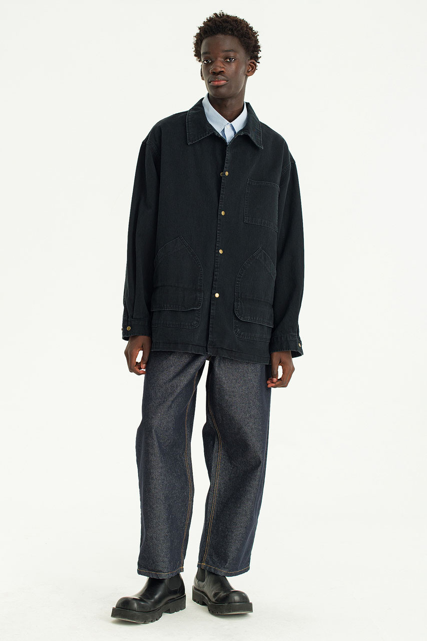 OVY　大阪限定　Euro Work Jacket ブラック XL OVY 大阪限定 Euro Work Jacket ブラック XL OVY大阪限定Euro