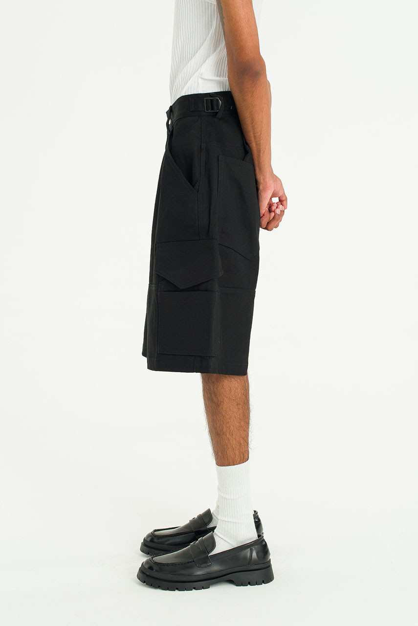 Menswear | Cargo Shorts, Black