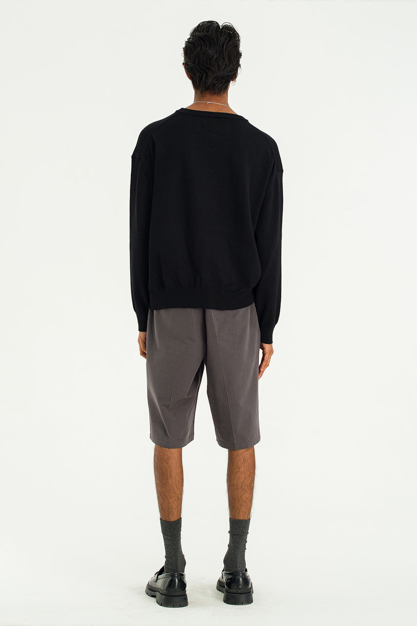 Menswear | D-Ring Bermuda Shorts, Charcoal