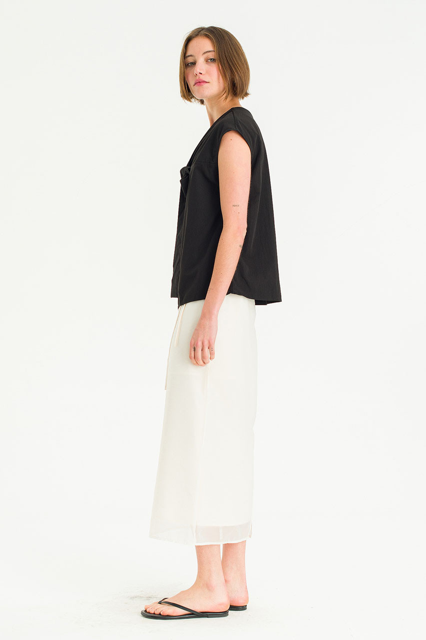 Mille Bow Top, Black