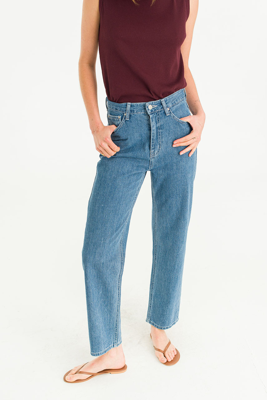 Lazy Noon Jean, Mid Blue