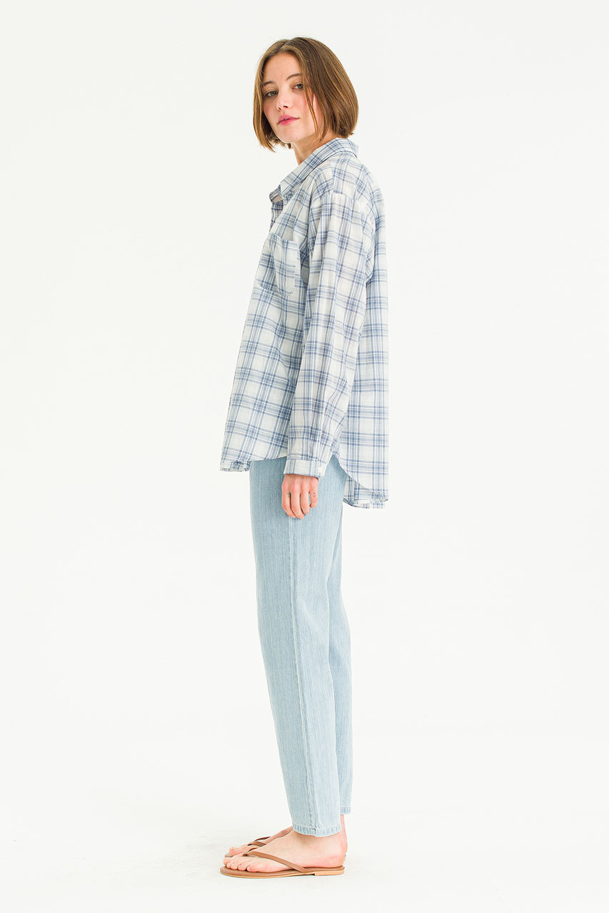Sunday Plaid Shirt, Blue