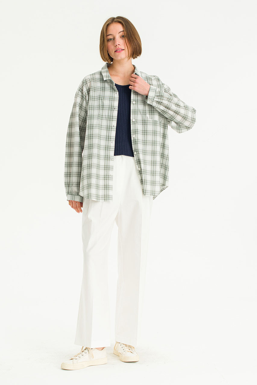 Sunday Plaid Shirt, Green