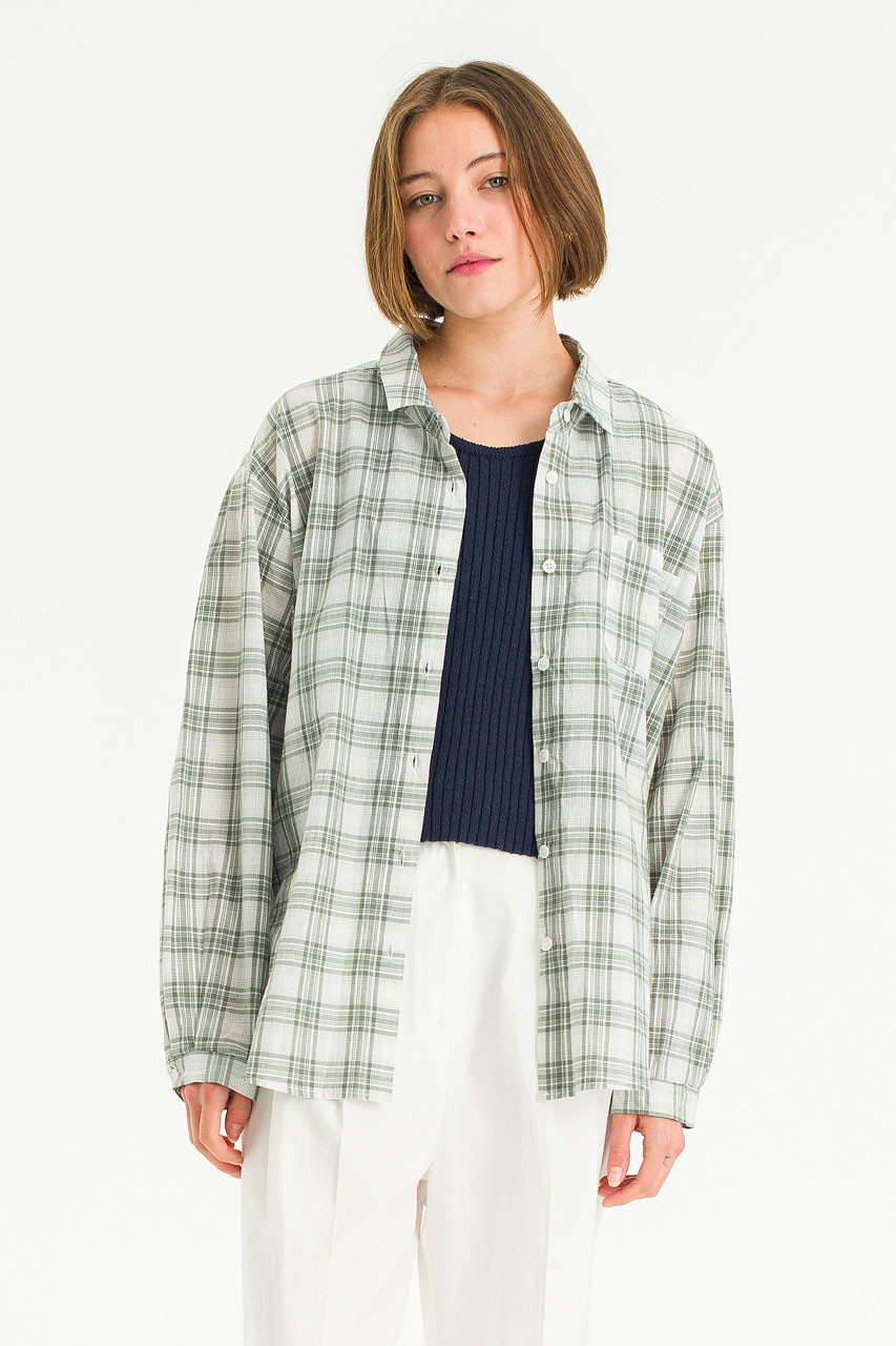 Sunday Plaid Shirt, Green