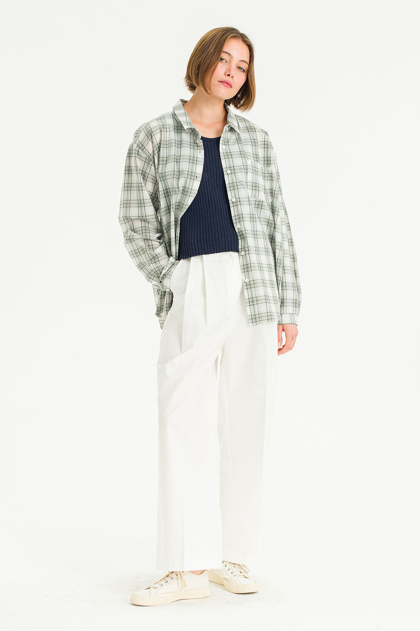 Sunday Plaid Shirt, Green