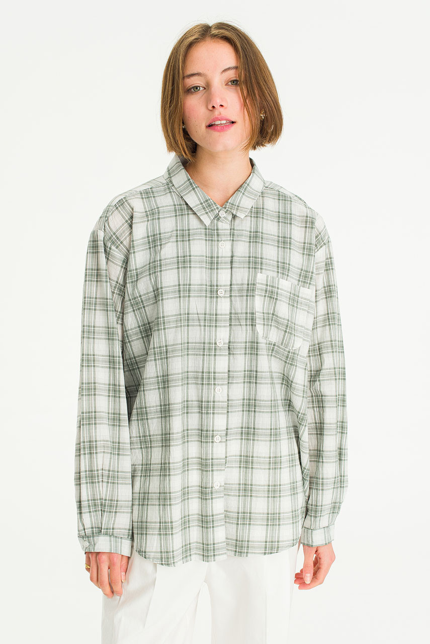 Sunday Plaid Shirt, Green