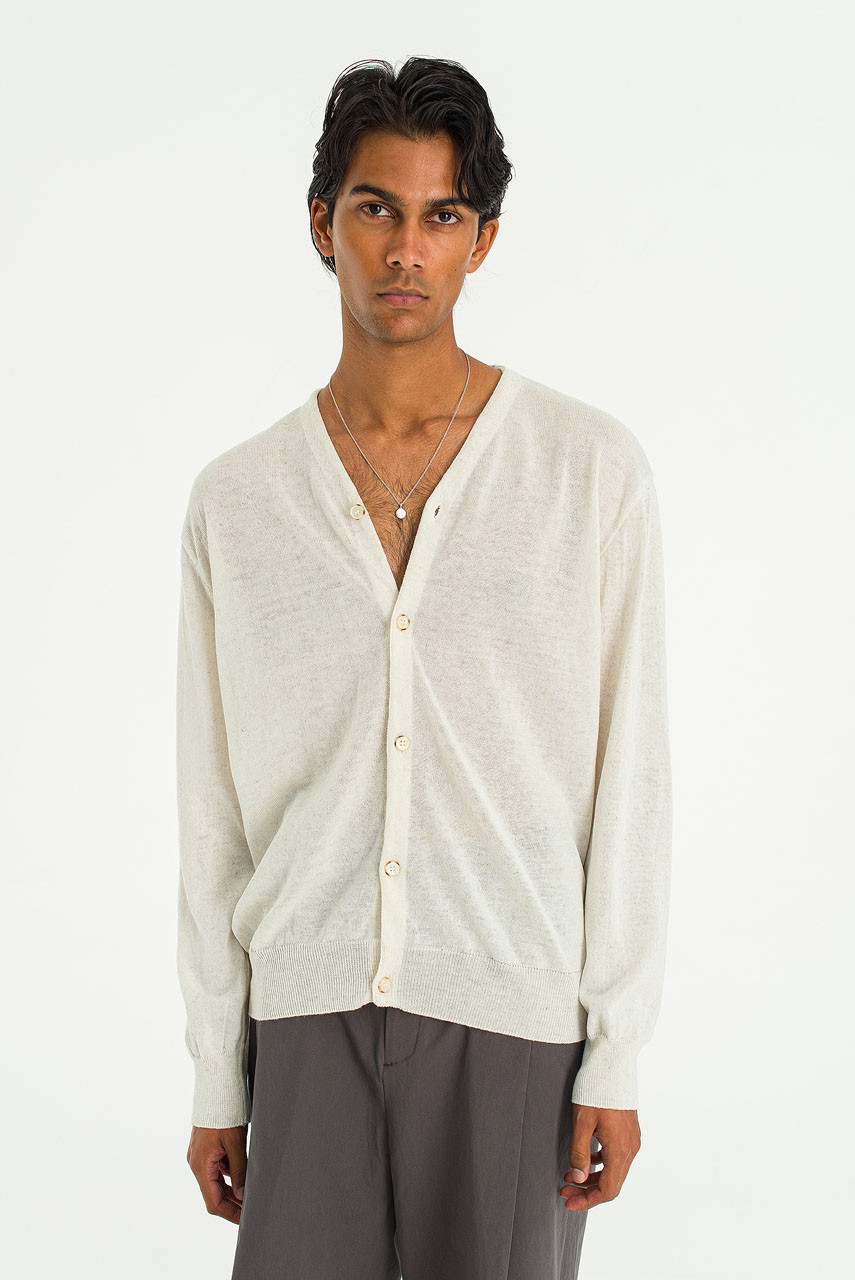 Menswear | Pastel Cardigan, Oat