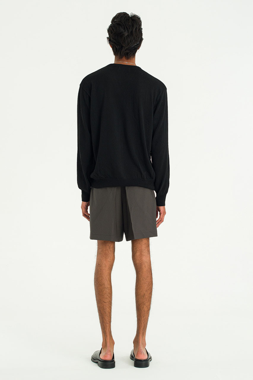 Menswear | Pastel Cardigan, Black