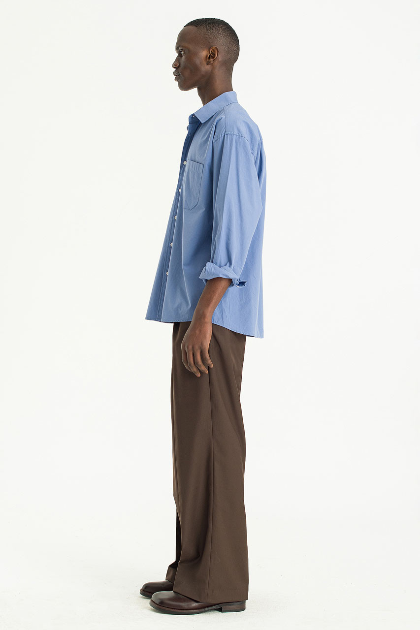 Menswear | Washed Cotton Shirt, Sora