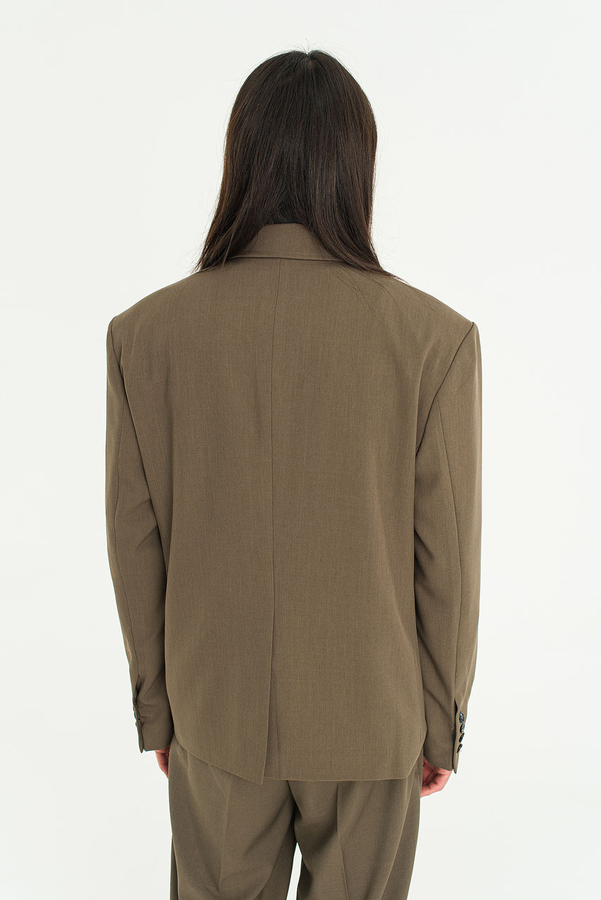 Menswear | Monaco Blazer, Dark Mocha