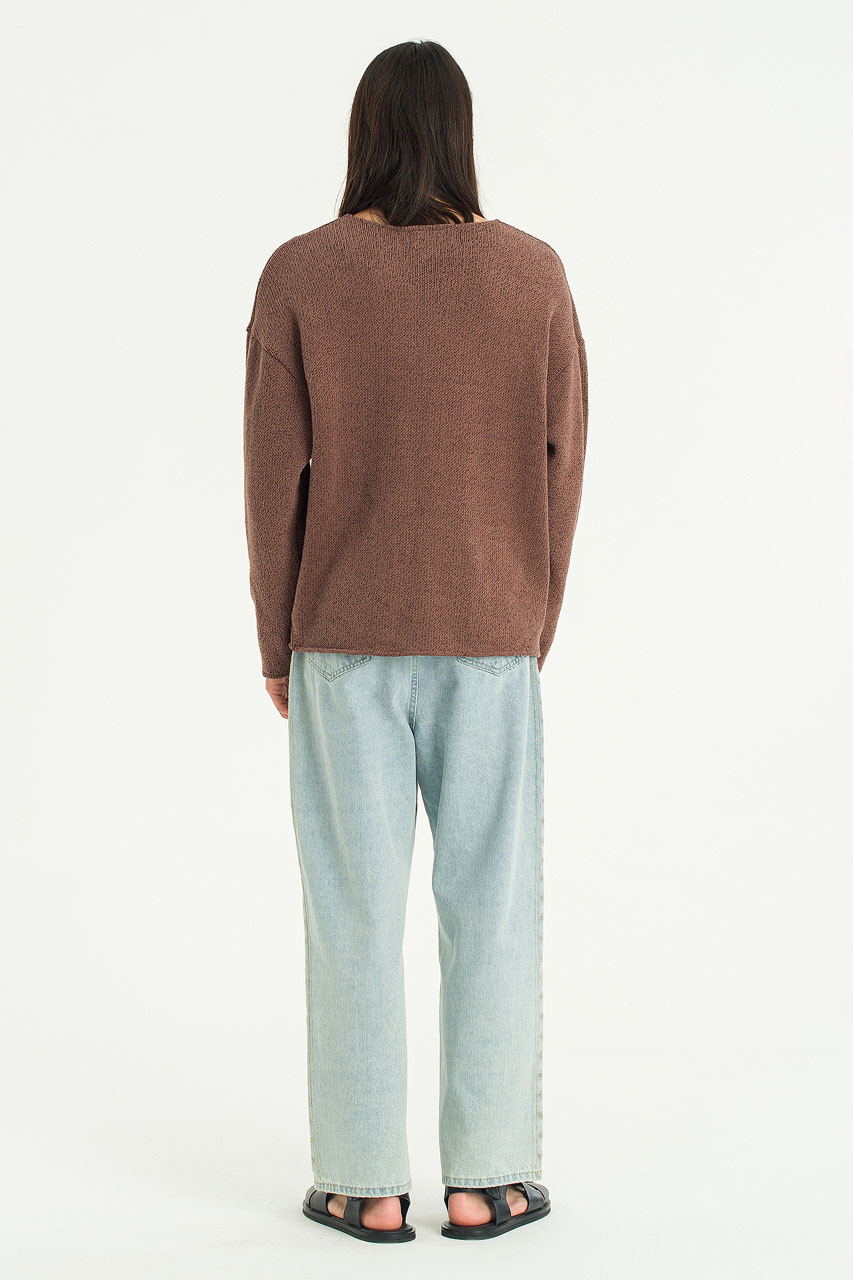 Menswear | Loose-Fit Knit, Brown