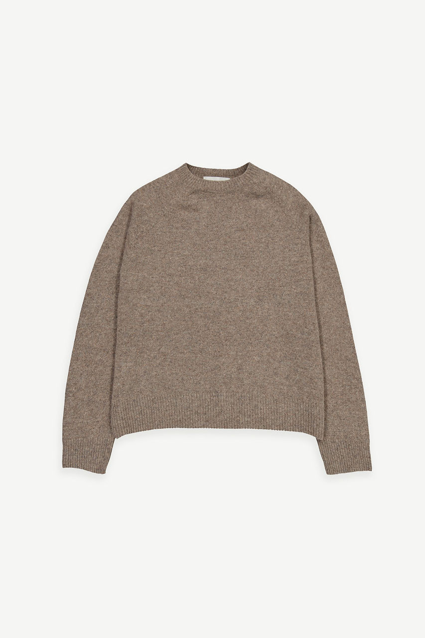 Super fine Seamless Jumper, Warm Mocha