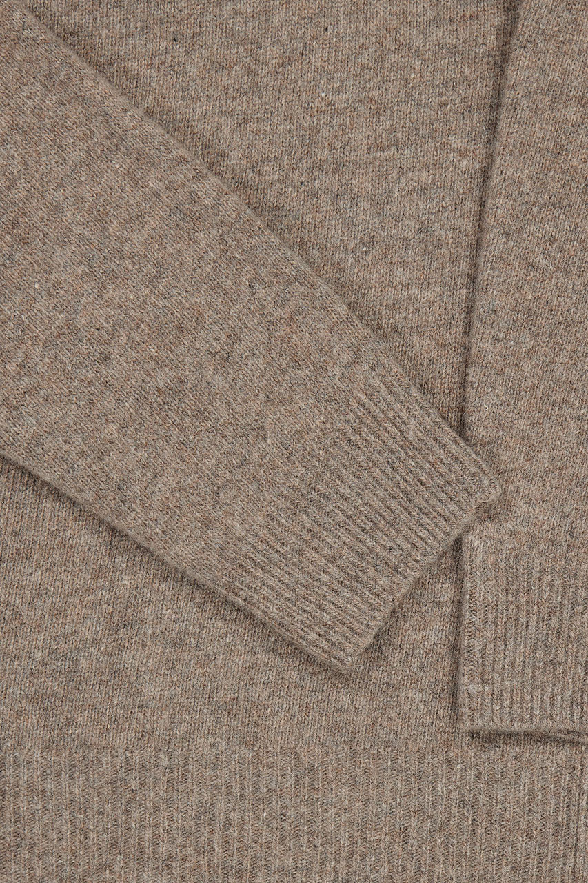 Super fine Seamless Jumper, Warm Mocha