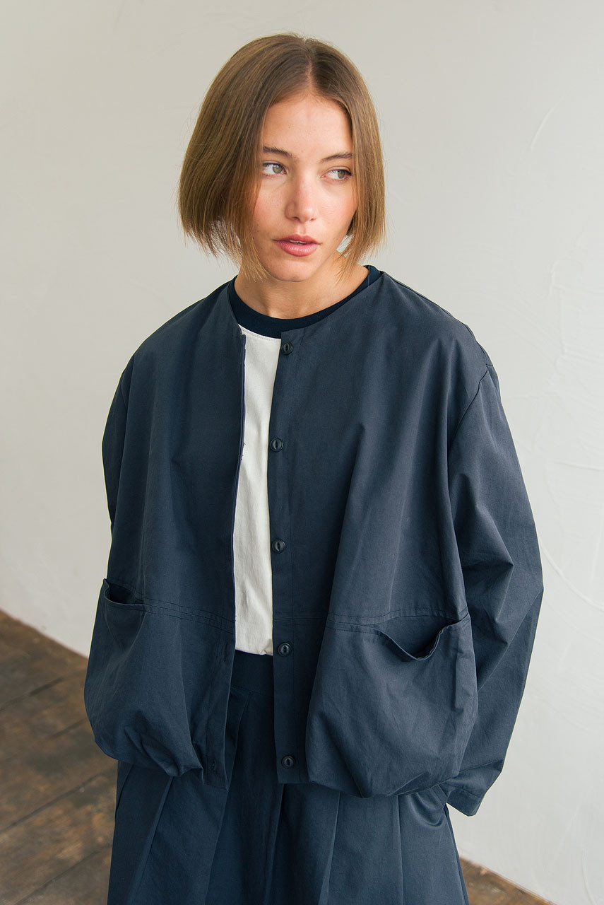 Kyoko Ballon Jacket, Navy