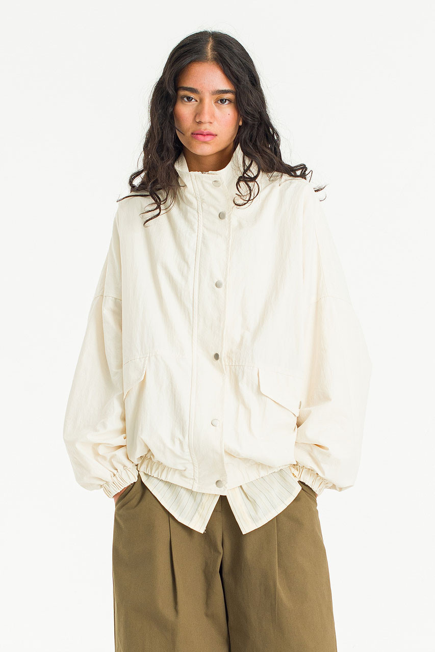 ジャケット・アウター Tech padded wool flight blouson Women's Trek Jacket | Grey | On United States