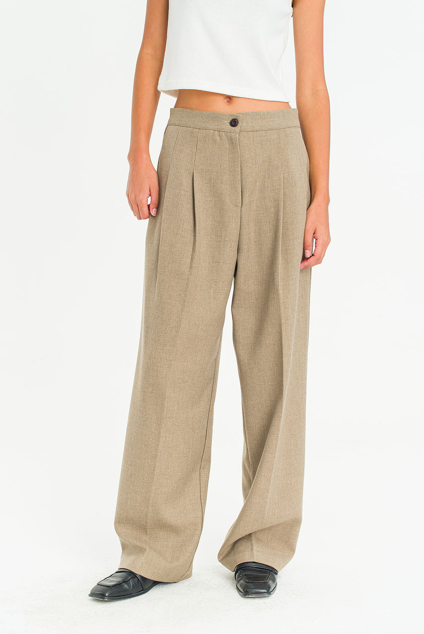 City Flow Trousers, Beige