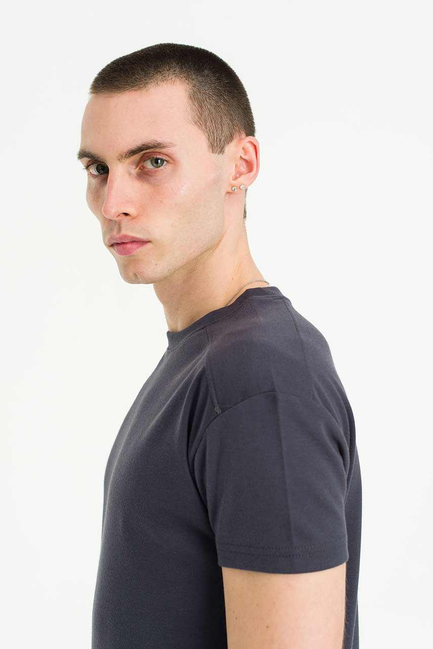 Menswear | Stretch Tee, Charcoal
