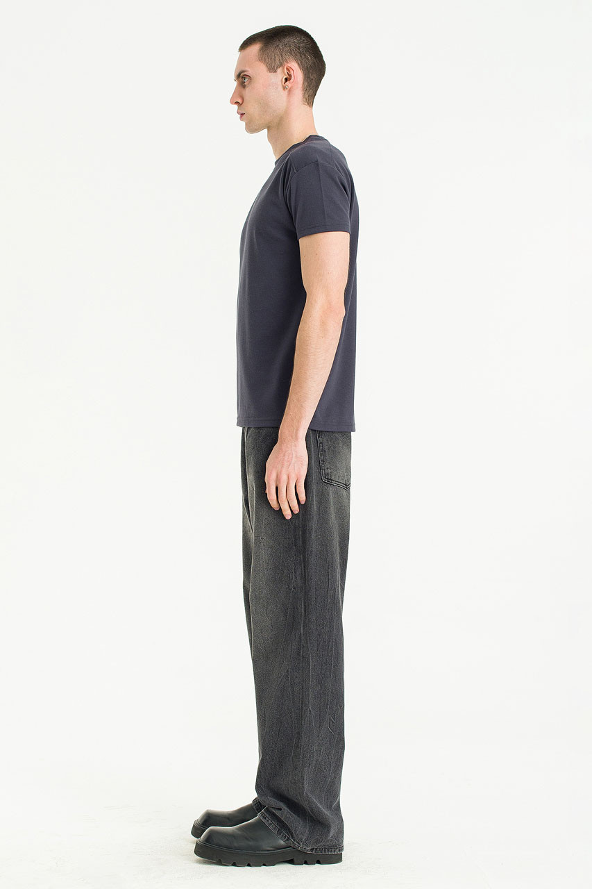 Menswear | Stretch Tee, Charcoal