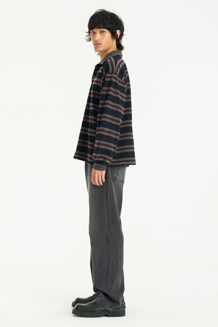 Menswear | Rugby Top, Charcoal