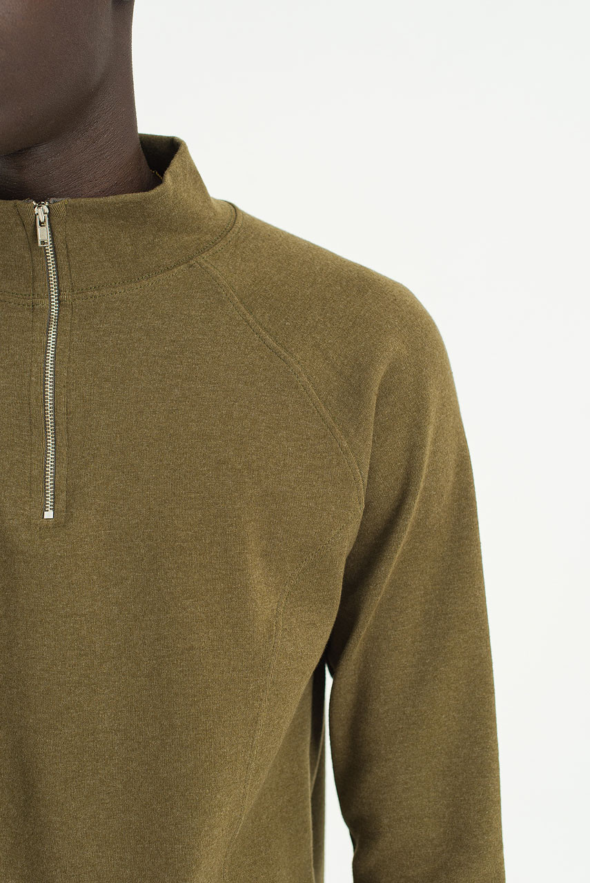 Menswear | Raglan Fleece, Khaki
