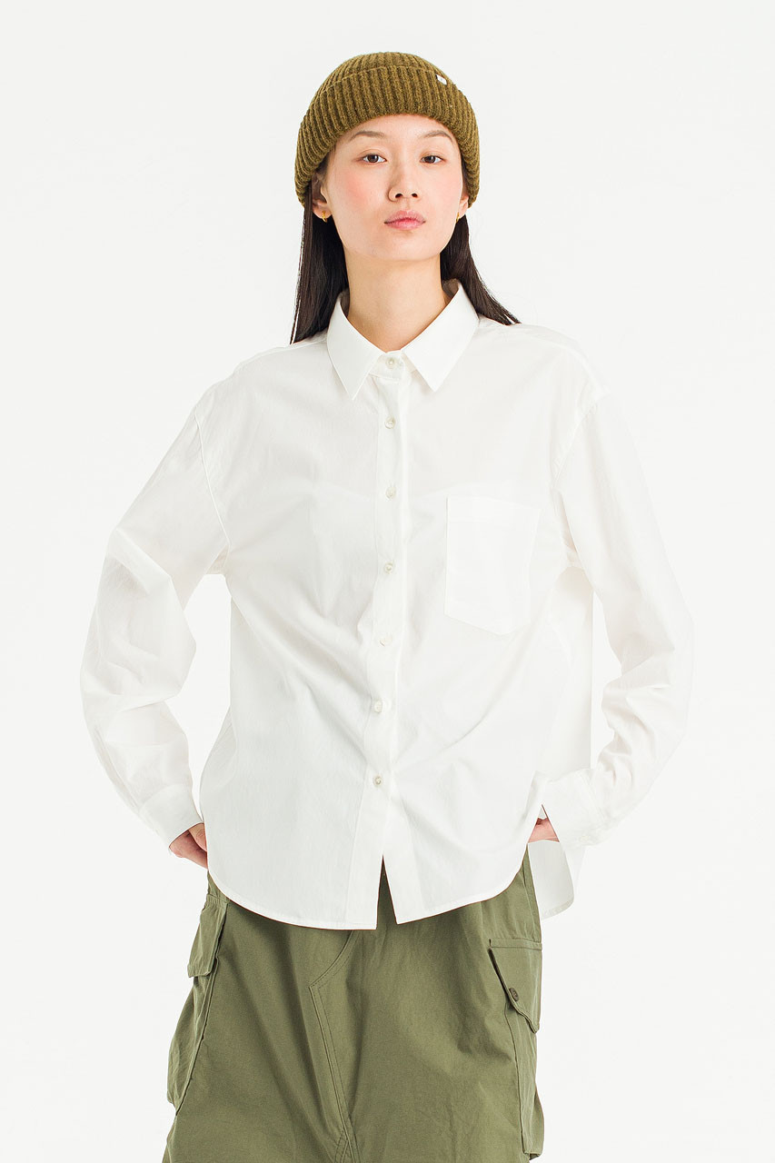 Meadow Simple Shirt, Ivory