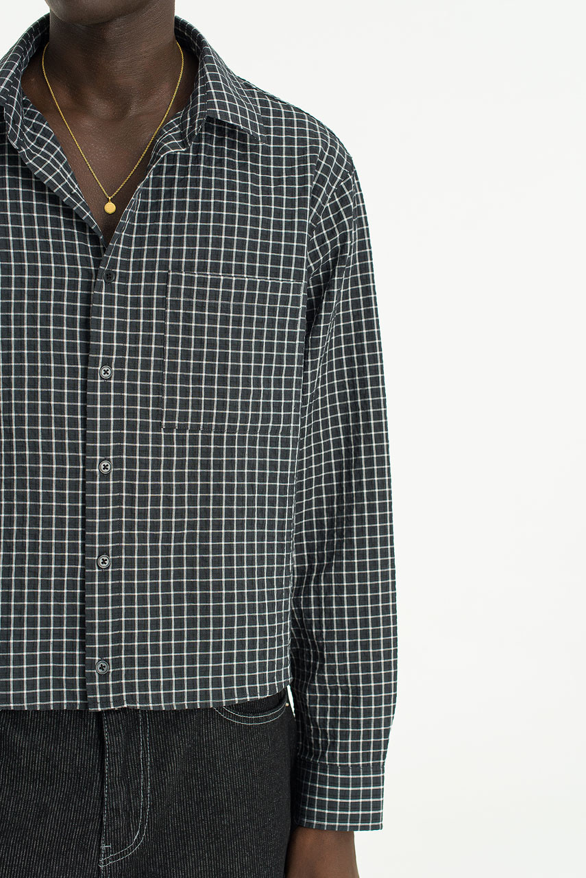 Menswear | Country Crop Shirt, Charcoal