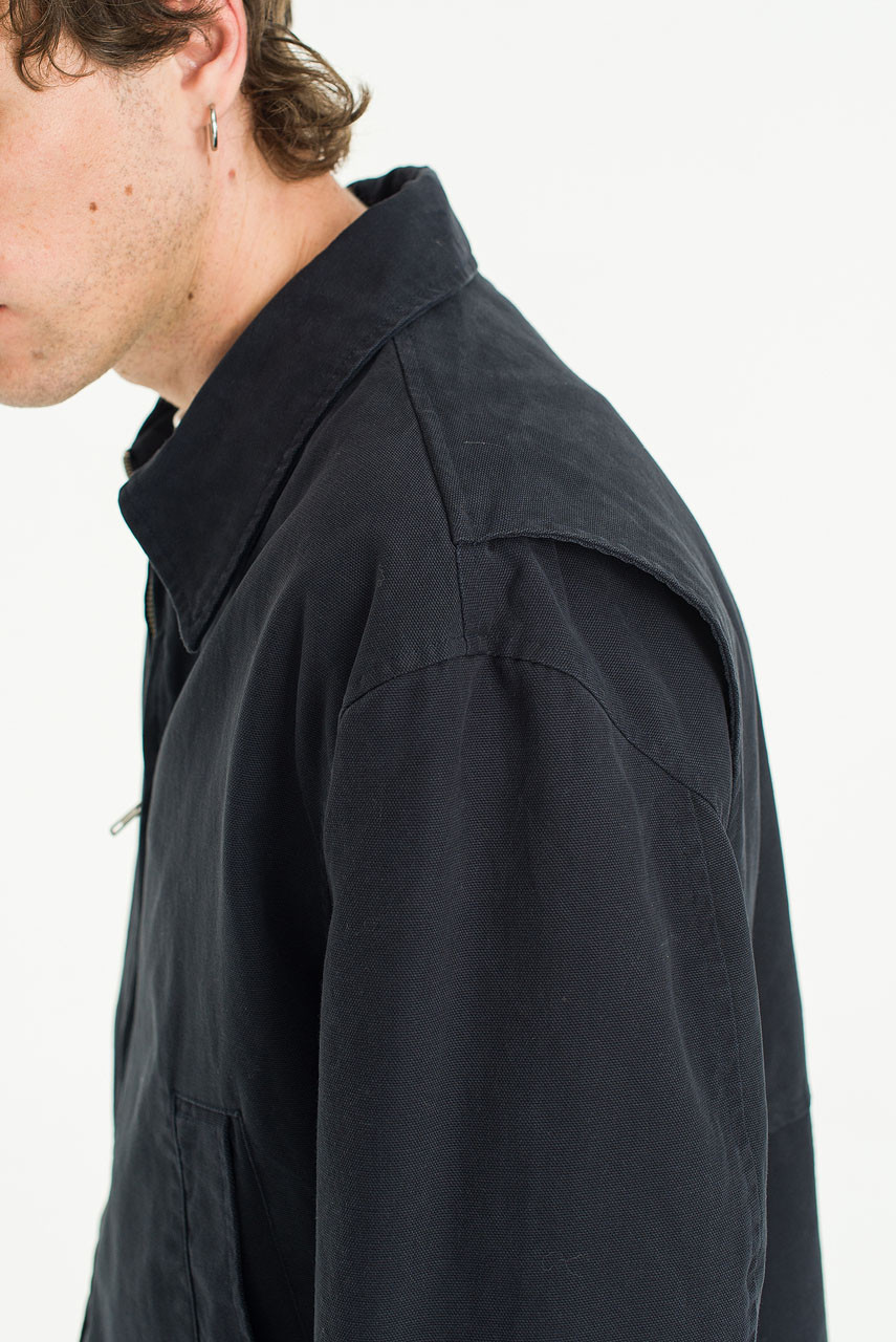 Menswear | Cropped Mechanic Jacket, Navy