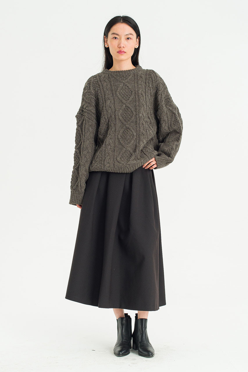 Rove Balloon Skirt, Black