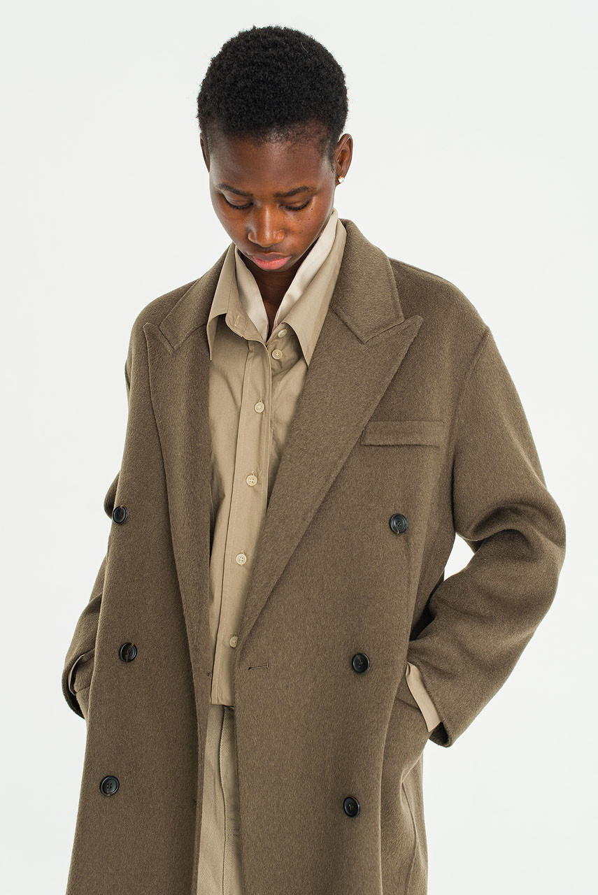 Noi Seamless Coat, Khaki