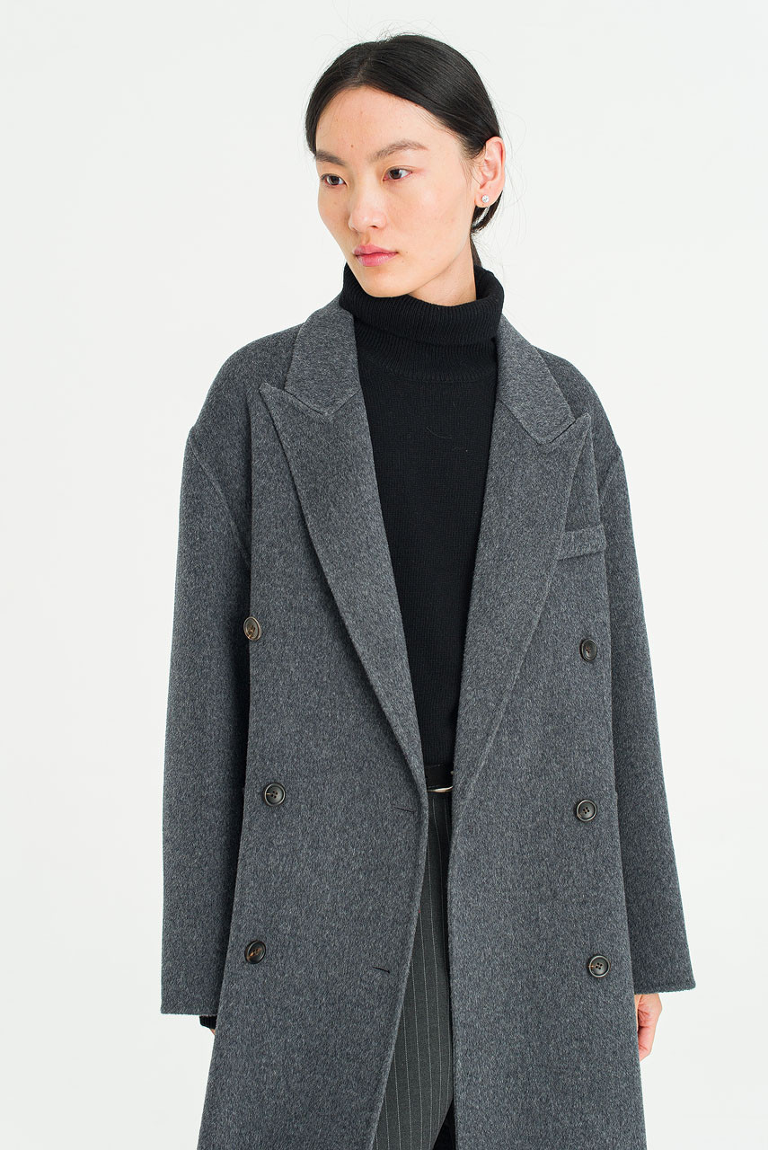 Noi Seamless Coat, Charcoal