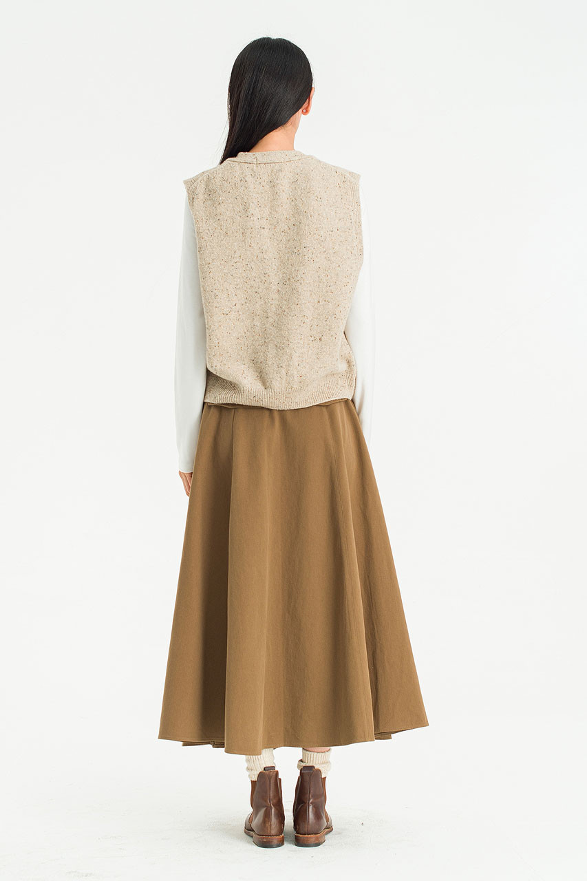 Nelle Knit Vest, Beige