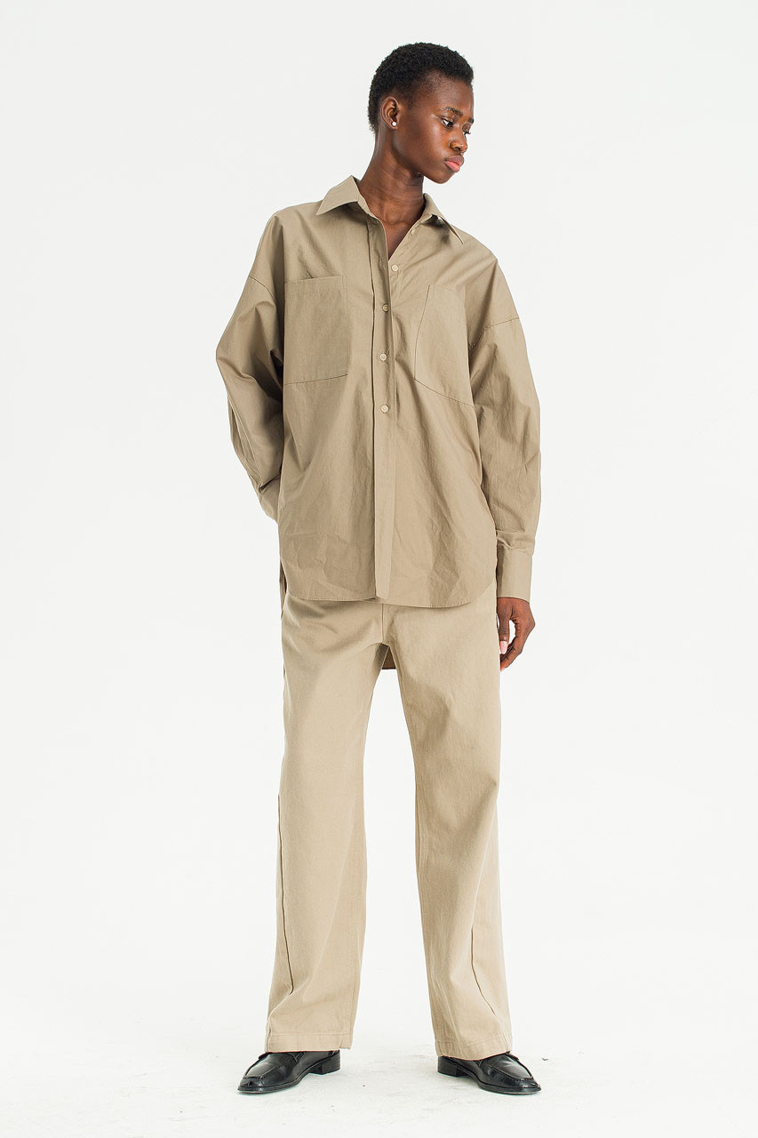 Day Long Shirt, Brown