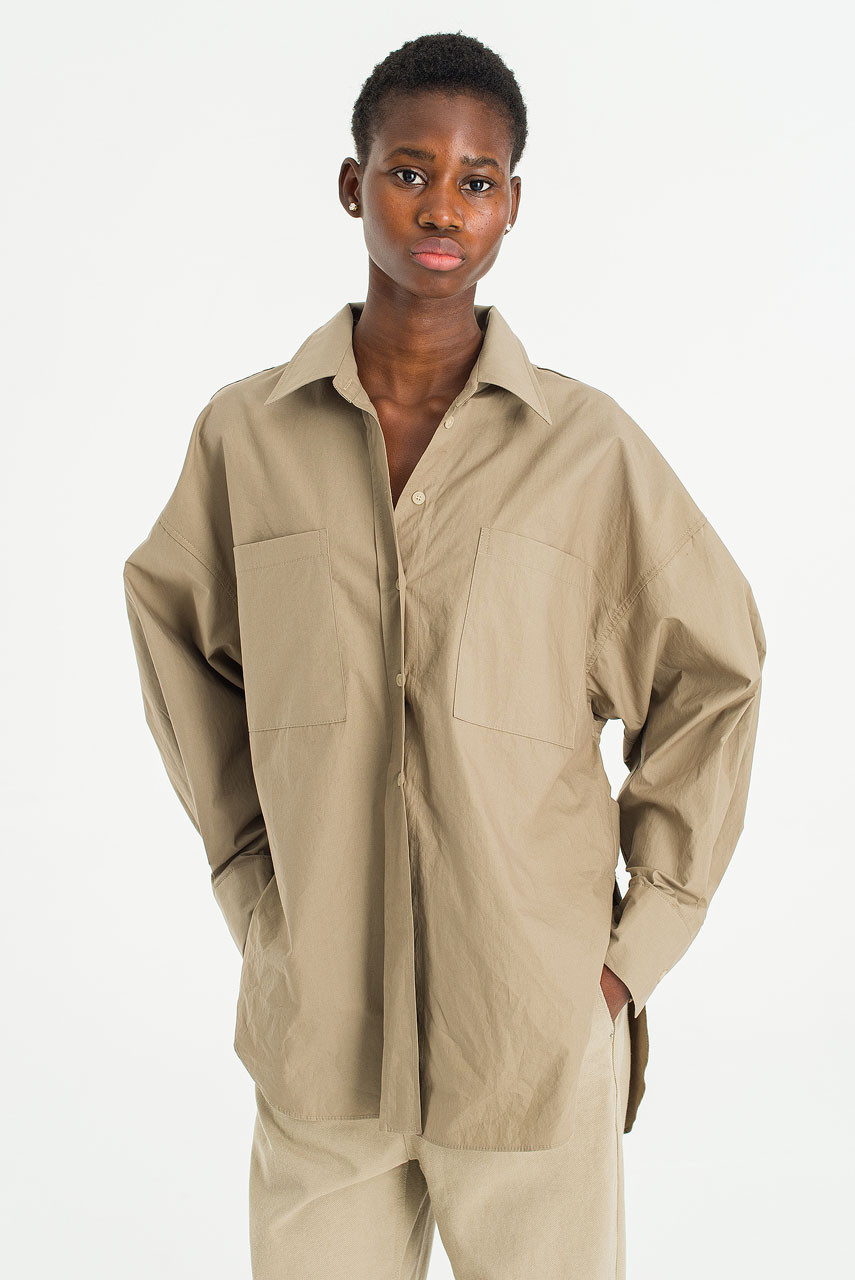 Day Long Shirt, Brown