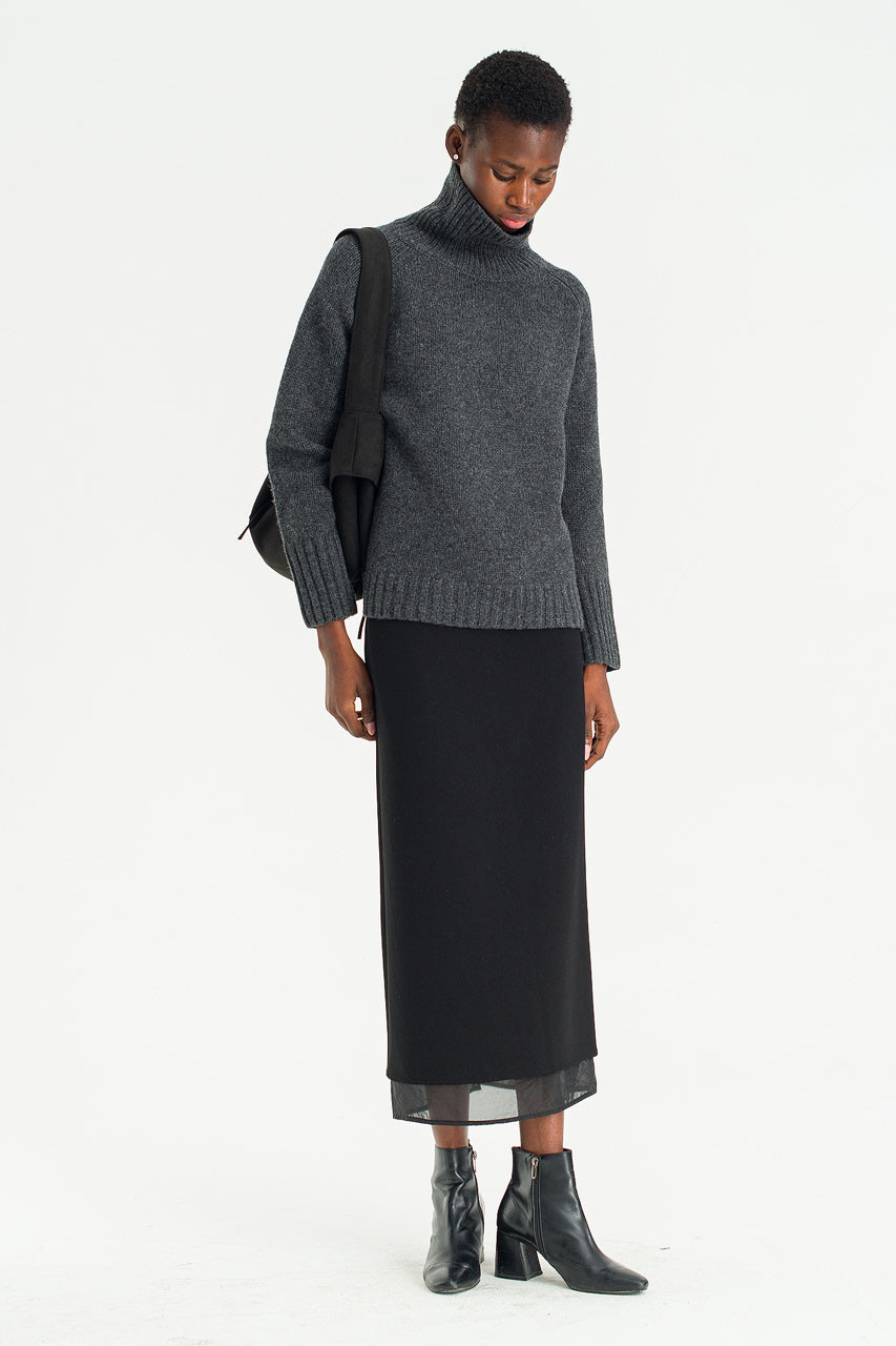 Still Tailor Skirt, Black