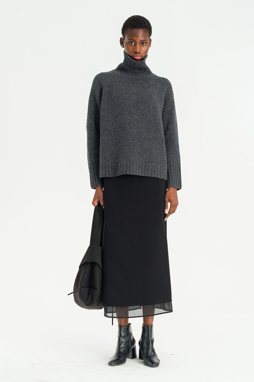 Softline Roll Knit, Charcoal