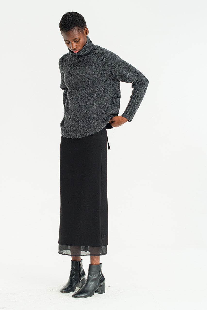 Softline Roll Knit, Charcoal