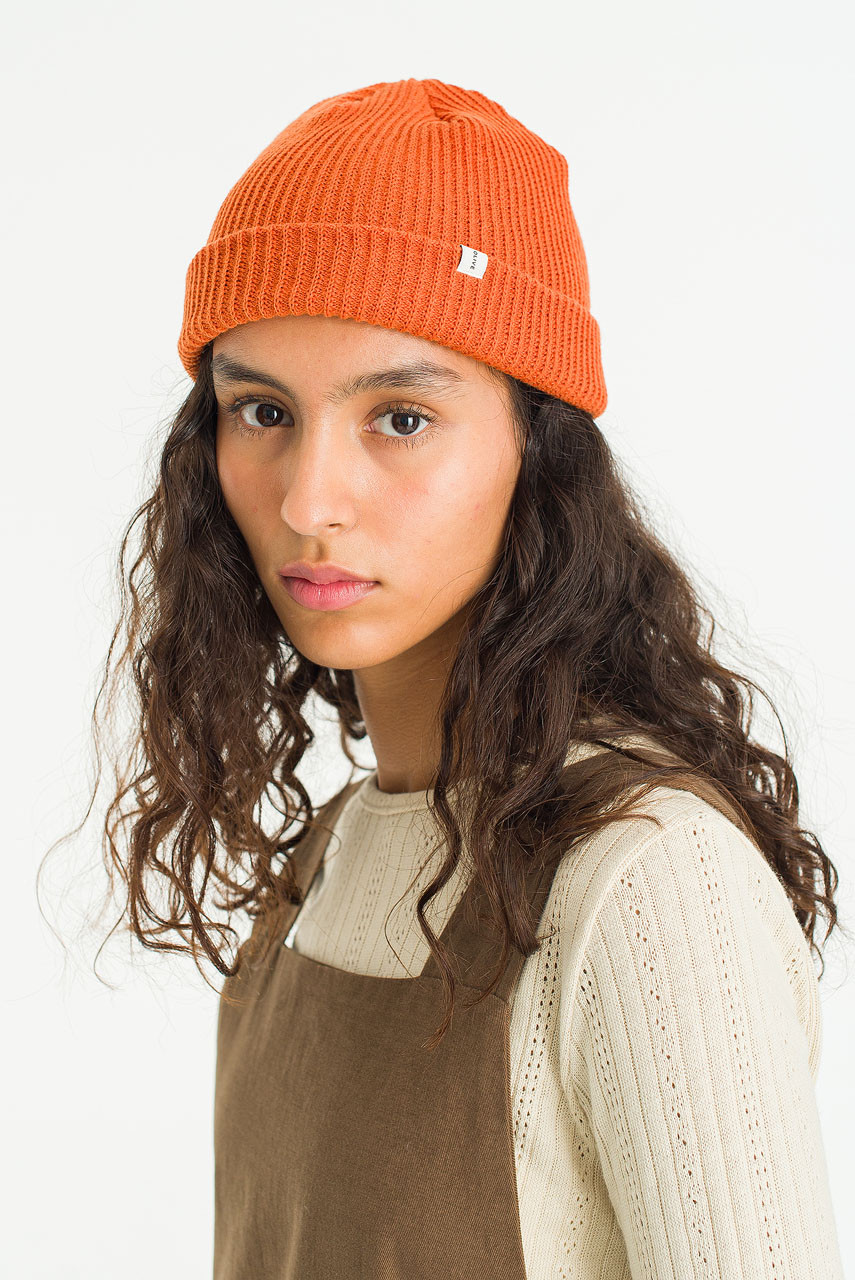 Pavo Short Beanie, Orange