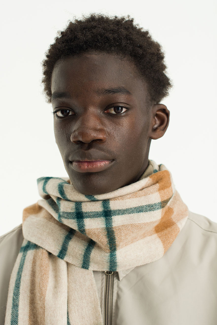 Menswear | Tartan-Style Scarf, Montblanc