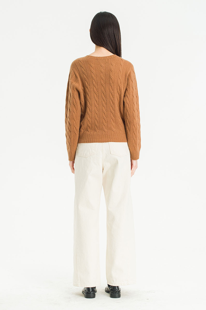 Seam Trace Denim Jean, Natural