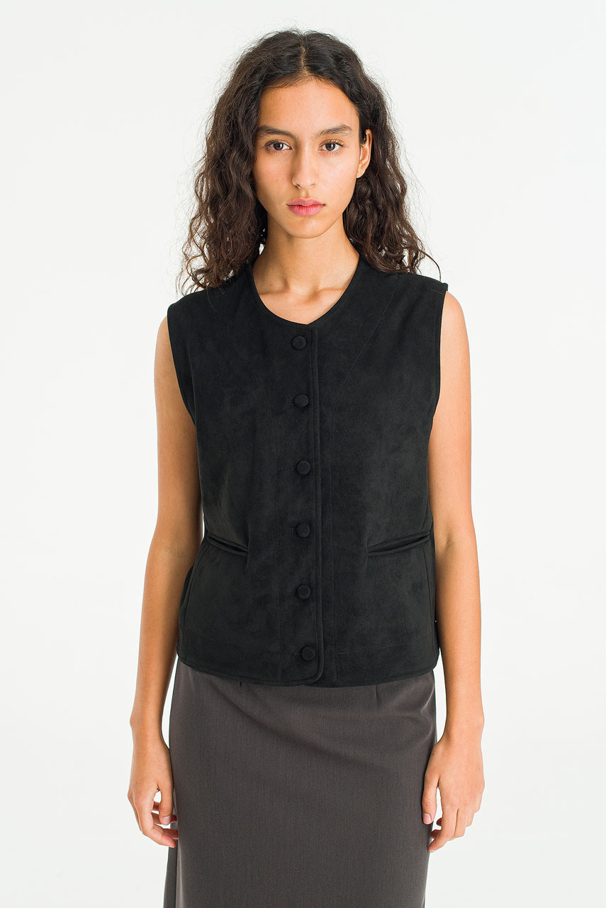 Velina Vest, Black