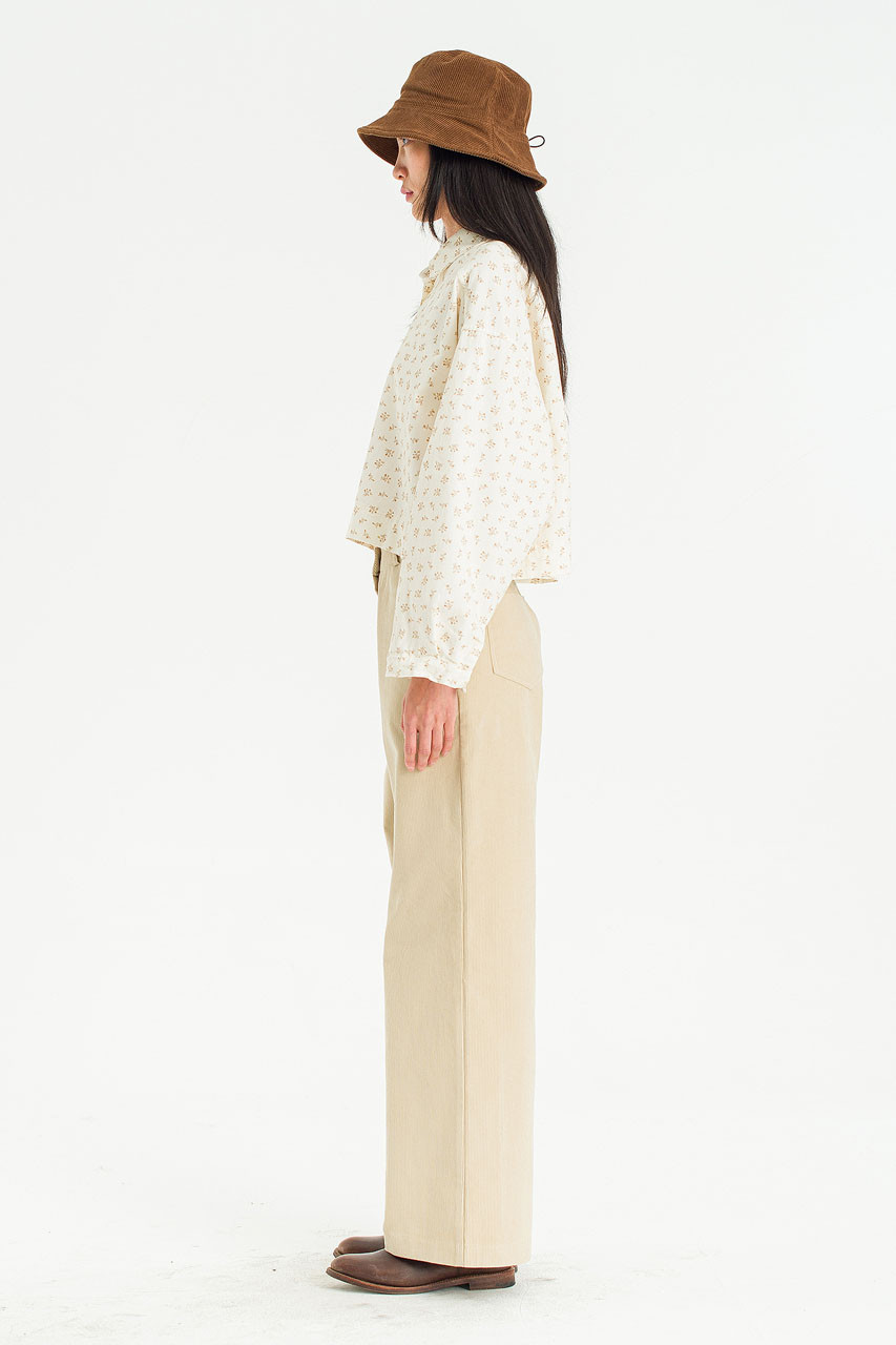 Snow Cord Pants, Beige