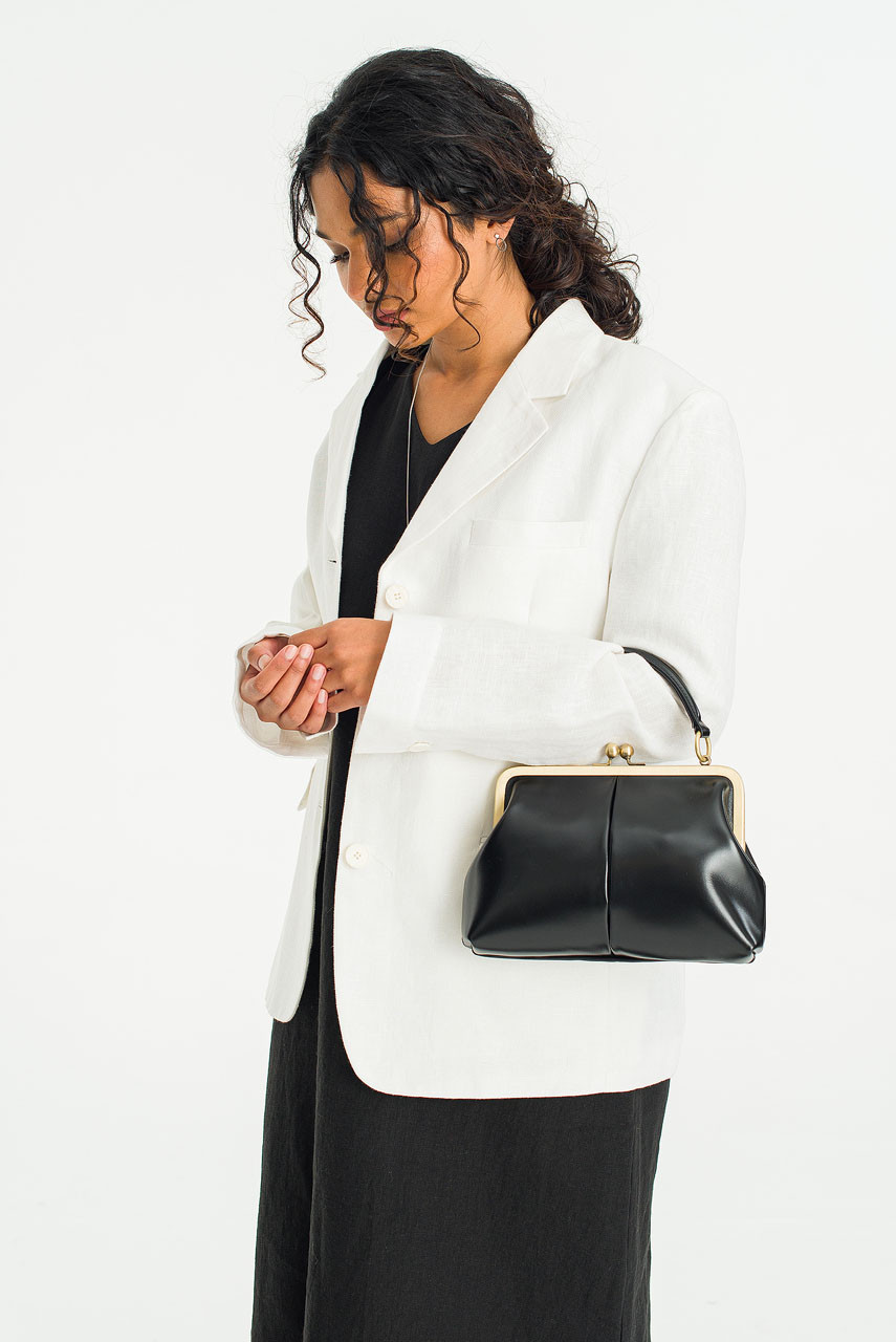 Alder Frame Cross Bag, Black