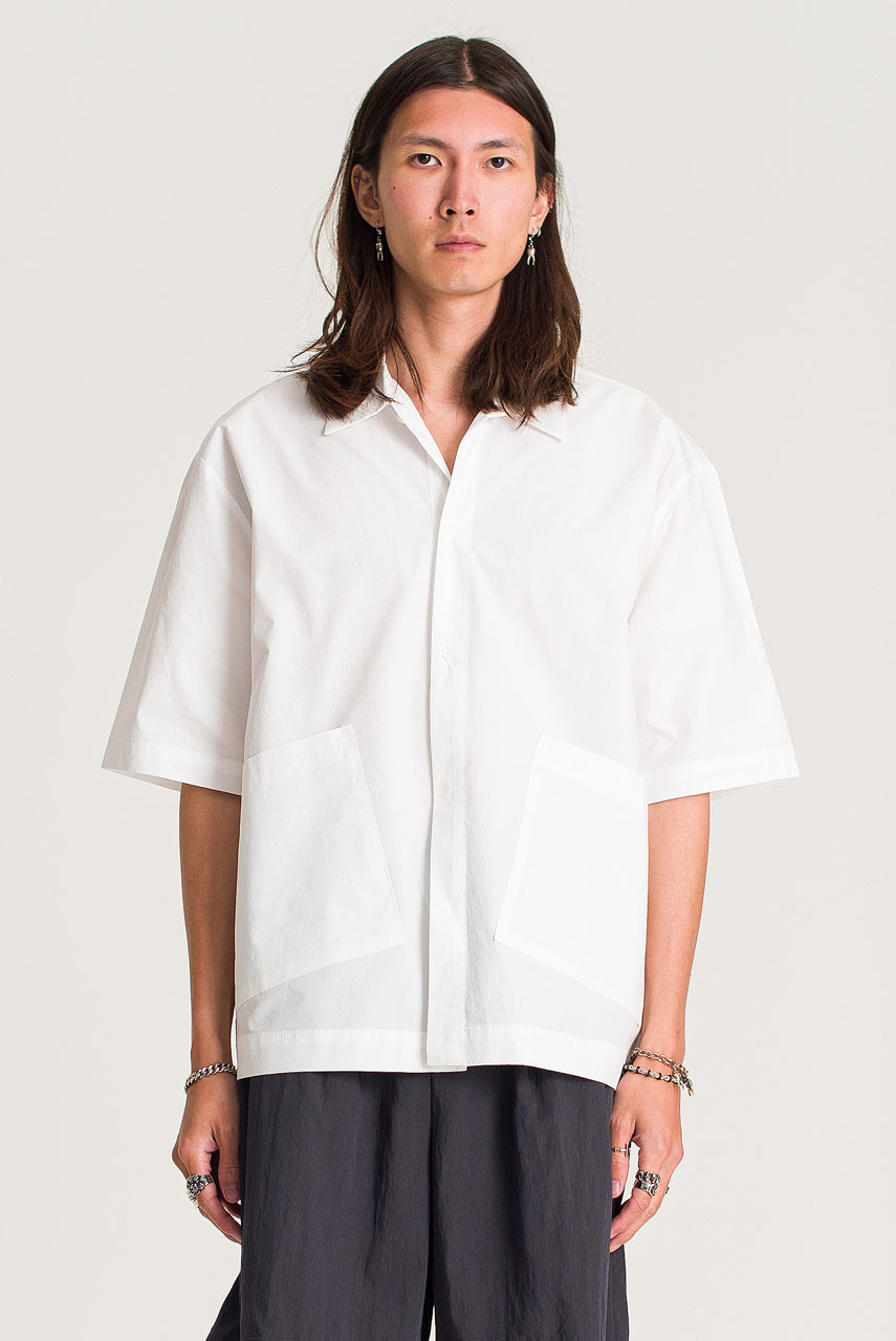 Menswear | Tomo Box Shirt, White